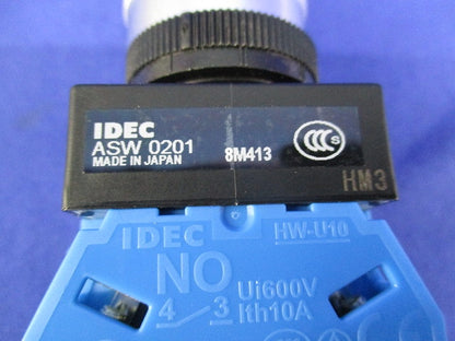 TWシリーズ セレクタスイッチ 矢形ハンドル90°2ノッチ ASW220