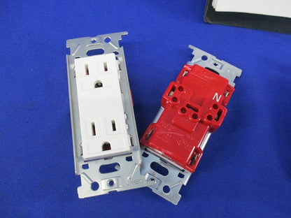 接地ダブルコンセントセット(混在4個入) JEC-BN-55GE他