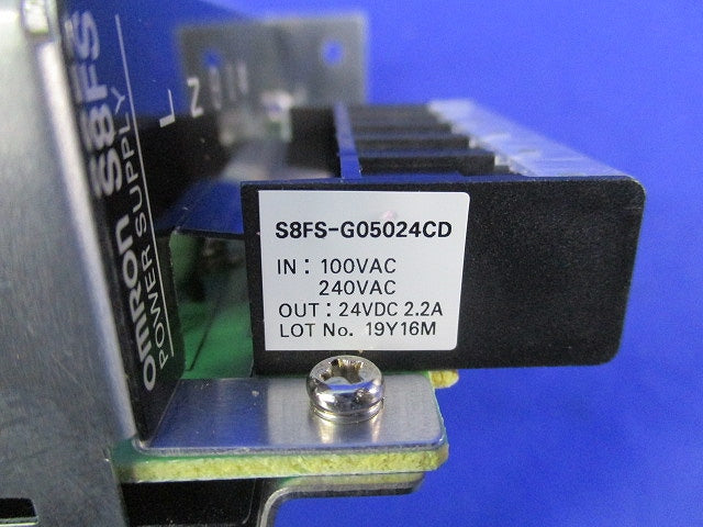スイッチング・パワーサプライ カバー付/DINレール取付タイプ S8FS-G05024CD