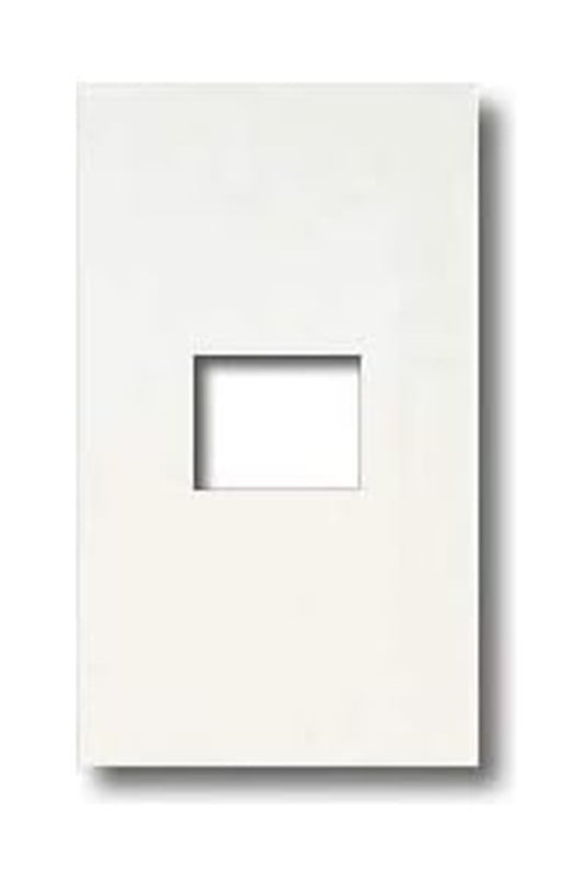 NKシリーズ配線器具 NKシリーズプレート 1連用１口プレート ピュアホワイト NKP-1UF-PW