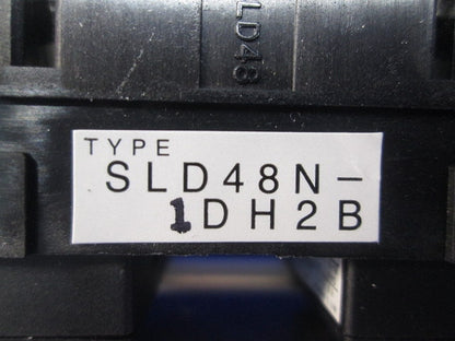 SLDシリーズ角形表示灯・単色全面照光(不足カバー有) SLD48N-1DH2BPW