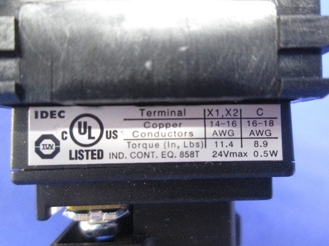 SLDシリーズ角形表示灯・単色全面照光(不足カバー有) SLD48N-1DH2BPW