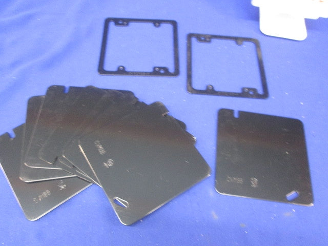 ブランクプレート他混在セット(22個入)キズ・汚れ有 CVMSB-F他