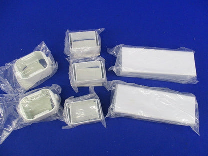2号エムケーダクト付属品セット(混在10個入)(ホワイト) MDJC-22他