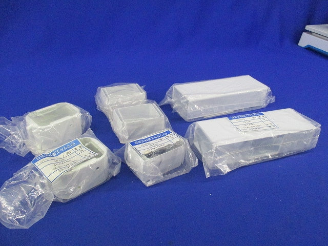 2号エムケーダクト付属品セット(混在10個入)(ホワイト) MDJC-22他