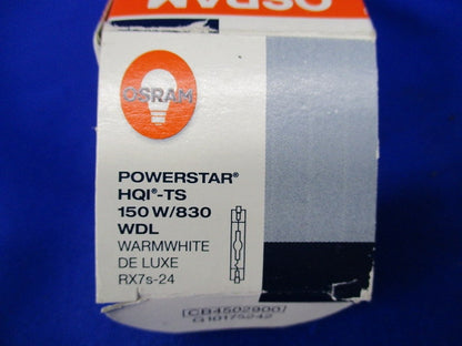 パワースター 高演色コンパクトHIDランプ HQI-TS150W/830WDL