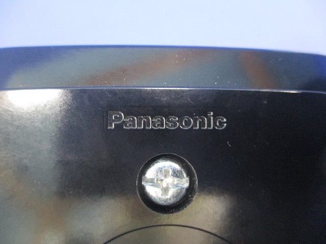 小型接地2P30A角型コンセント(2個入)黒 WK3730