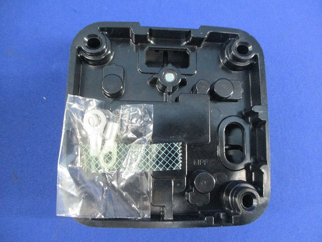 小型接地2P30A角型コンセント(2個入)黒 WK3730