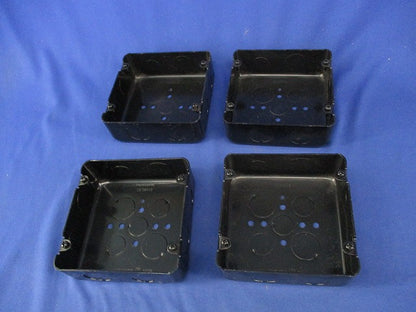 塗装大型四角アウトレットボックス(4個入) DS3844B