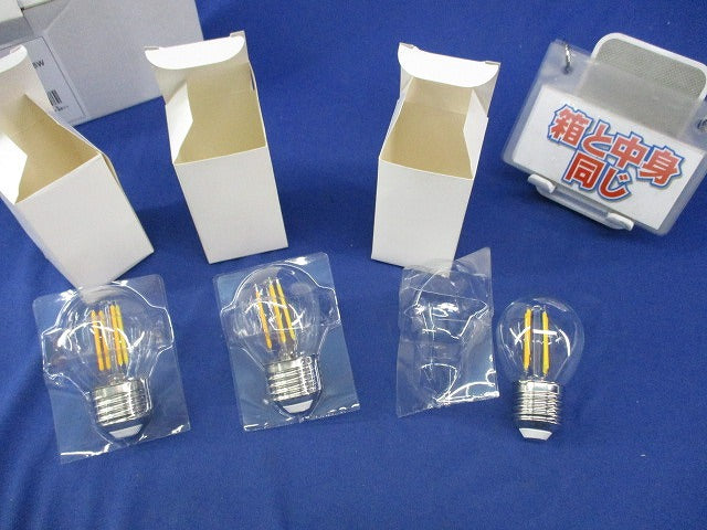 エジソン電球 豆電球 E26(電球色)(3個入) TL5-F-A6004E26W