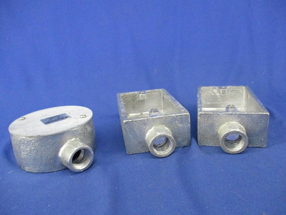 スイッチボックスセット(混在3個入) DFZ3016P他