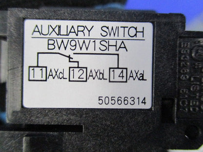 補助スイッチ BW9W1SHA