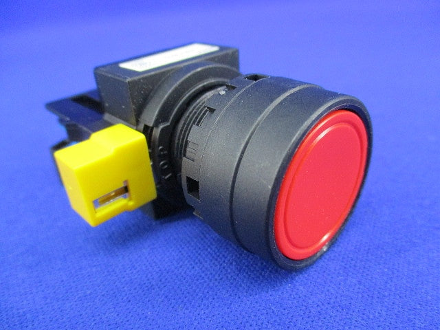 押ボタンスイッチ 平形 モメンタリ形 φ22 赤 HW1B-M110R