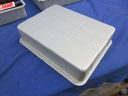 鋼製カバー付スライドボックス3ヶ用(3個入) SBG-3F