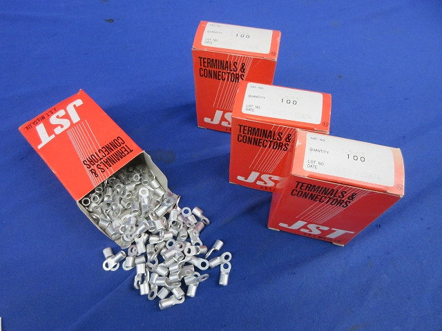 丸型裸圧着端子(R形)(100個入×4計400個入) 5.5-S3