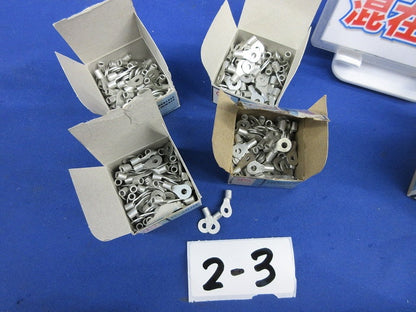 裸圧着端子丸型セット(混在600個以上入) 2-3他