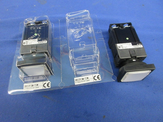 コマンドスイッチ 表示灯(2個入) DR22F3M-T3W