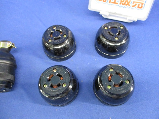 露出コンセント・コネクタボディーセット(混在5個入) S50他