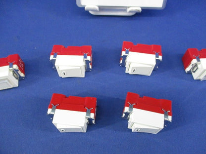 スイッチ混在セット(7個入)ピュアホワイト JEC-BN-1M他