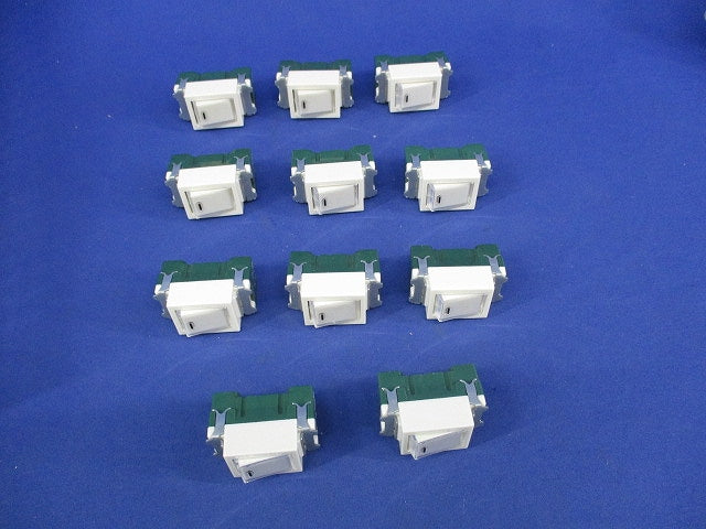 埋込ネームスイッチB(11個入)(キズ・汚れ有) WN5061