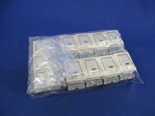 埋込ネームスイッチB(11個入)(キズ・汚れ有) WN5061