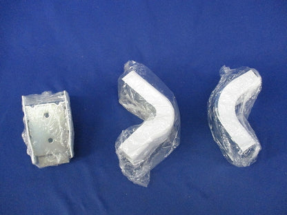 B型メタルモール付属品セット(混在3個入)(ホワイト) M221他