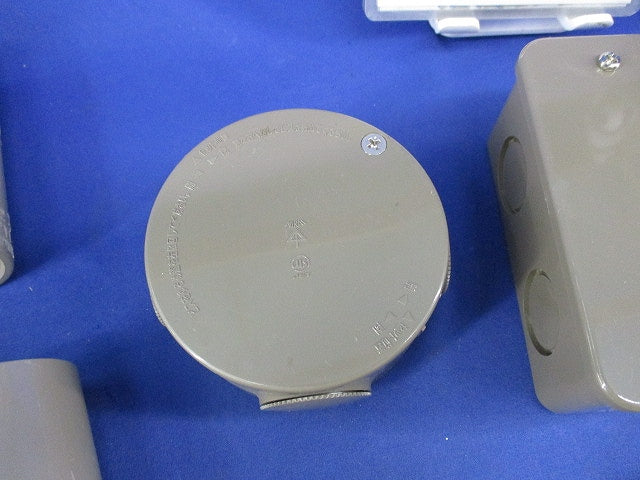 VE管付属品セット(混在8個入) グレー PVF-36他