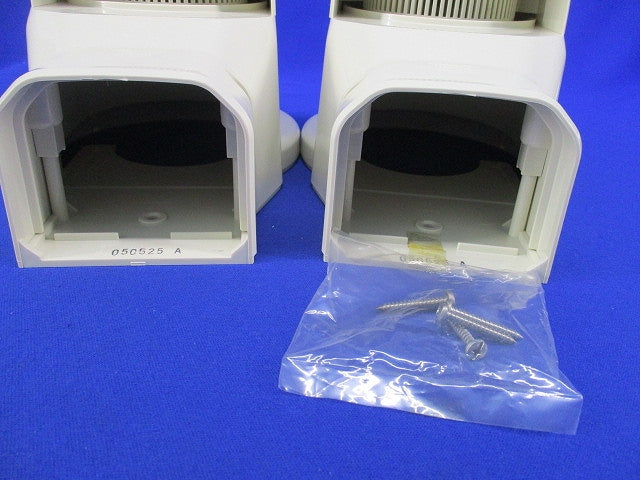 壁面取出しカバーPタイプ80型(アイボリー)2個入(ビス不足・汚れ有) DAS2803