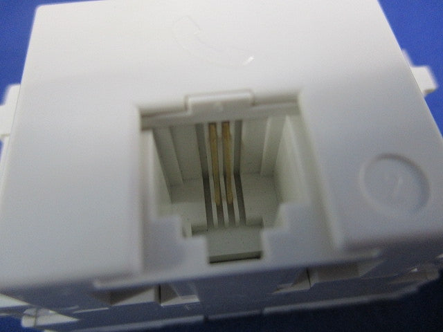 電話用埋込モジュラジャックセット(混在7個入)(ピュアホワイト) JEC-BN-WUJ4他