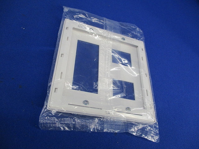 コンセントプレート5コ用(3コ+2コ用)(5枚入)(マットホワイト) WTL7005W