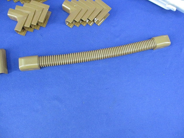 プラモール付属品セット 1号モール用(混在37個入)(茶) MLI-1他