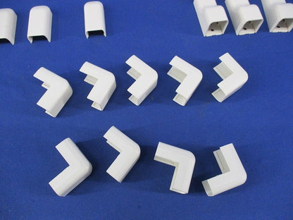 Eモール付属品セット(混在24個入)(ミルキーホワイト)(キズ・汚れ有) EMD-1他