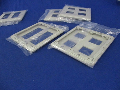 モダンプレートセット(混在5枚入)(ミルキーホワイト) WN6004他