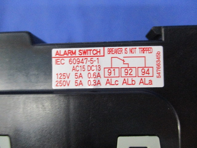 汎用一般配線用オートブレーカ3P5A(キズ・汚れ有) BW32SAG-3P005