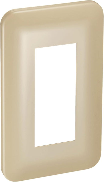 コスモシリーズワイド21 コンセントプレートラウンド1連用 3個用 ベージュ 10個入 WTF7003F-10