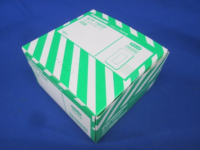 コスモシリーズワイド21 コンセントプレートラウンド1連用 3個用 ベージュ 10個入 WTF7003F-10