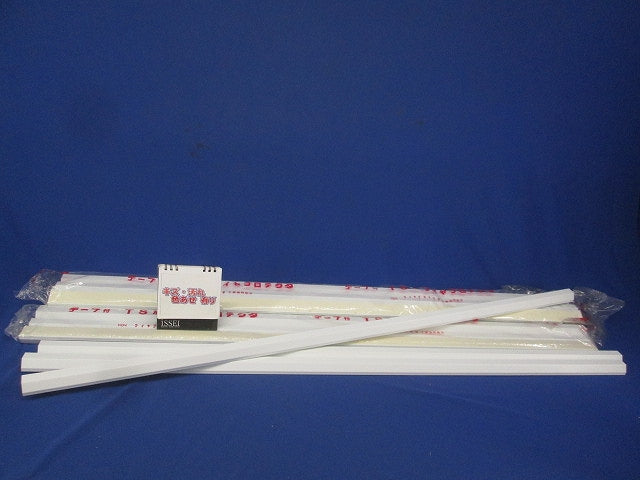 テープ付 TS形ワイヤプロテクタ(12本入)(ホワイト)(キズ・汚れ有) TSWP52