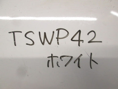 テープ付TS形ワイヤプロテクタ(12本入)(ホワイト) TSWP42