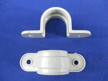 VE両サドル(VE管・TLフレキ用)(40個入)(ミルキーホワイト) S-22