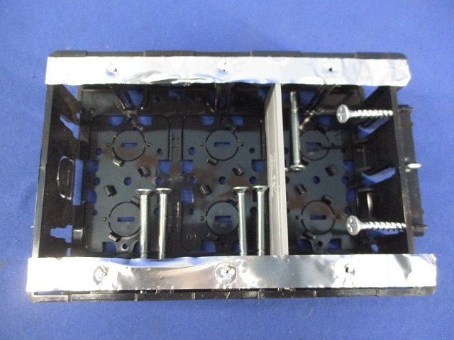 台付スライドボックス3ヶ用・セパレーター付(7個入)(キズ・汚れ有) SB-3W