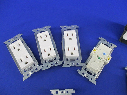 コンセントセット(混在6個入)汚れ有 NDG2486E他