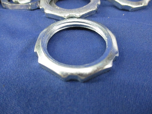 ロックナット 22サイズ(混在60個入)(キズ・汚れ有) 型番不明