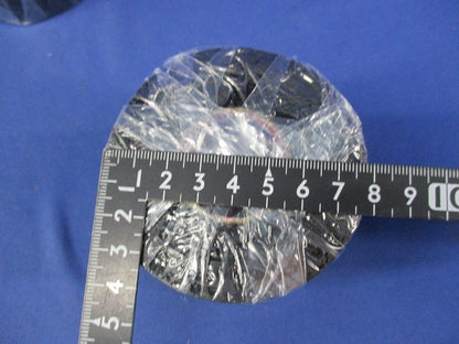 防食用ポリ塩化ビニル粘着テープ0.4mm×50mm×10m(3個入)(黒)(新品未開封) JQ0307085