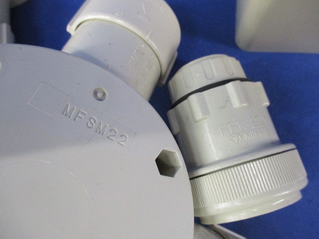 PF管用付属品セット(混在30個入)(ベージュ)キズ・汚れ有 MFSK-22G他