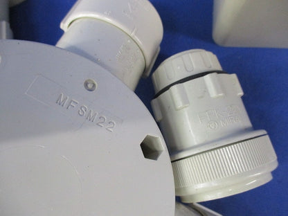 PF管用付属品セット(混在30個入)(ベージュ)キズ・汚れ有 MFSK-22G他