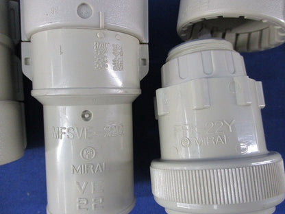 PF管用付属品セット(混在30個入)(ベージュ)キズ・汚れ有 MFSK-22G他