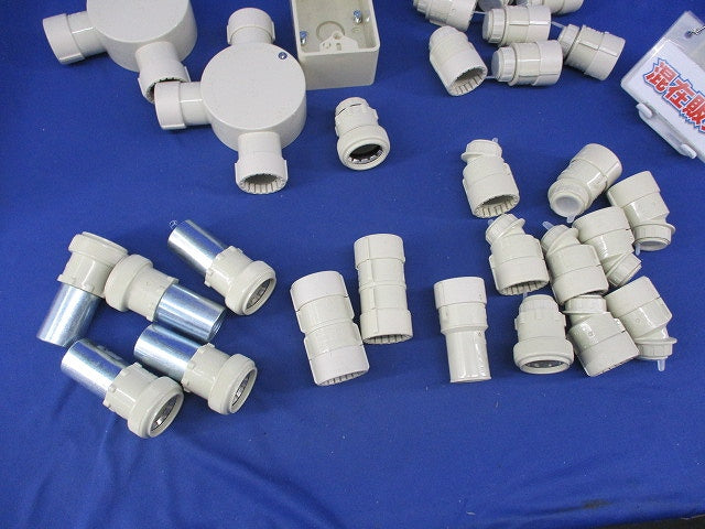 PF管用付属品セット(混在30個入)(ベージュ)キズ・汚れ有 MFSK-22G他