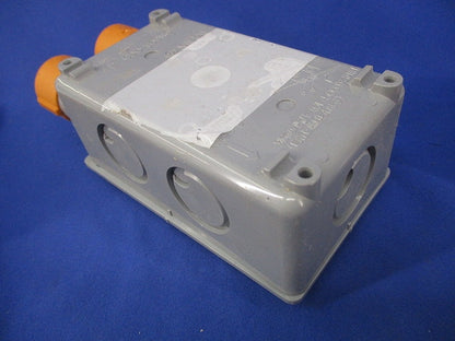 埋込スイッチボックス(8個入)(キズ・汚れ有) CDO-16SWG