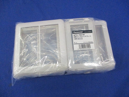 スイッチプレートセット(混在7枚入)(新品未開封) WTC7102他