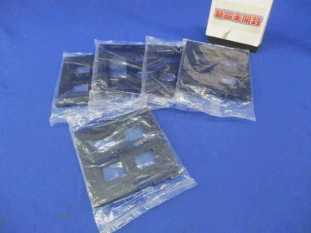 SO-STYLEプレート4コ用(5個入)(マットブラック) WNS6004